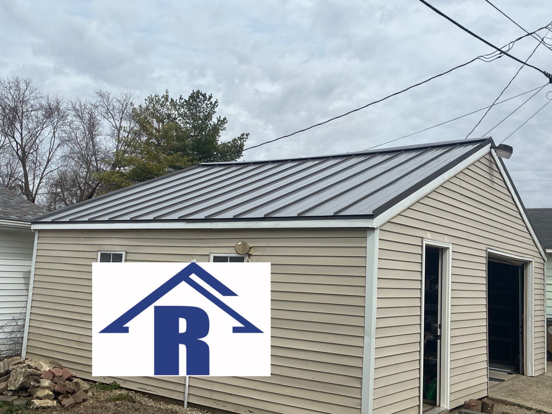 Project in Winchester, IN by Rodeffer Roofing INC