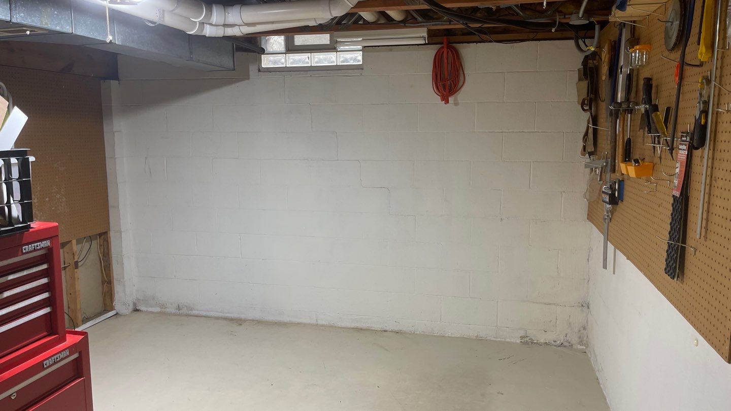 Interior Basement Waterproofing System by Toledo Basement Repair