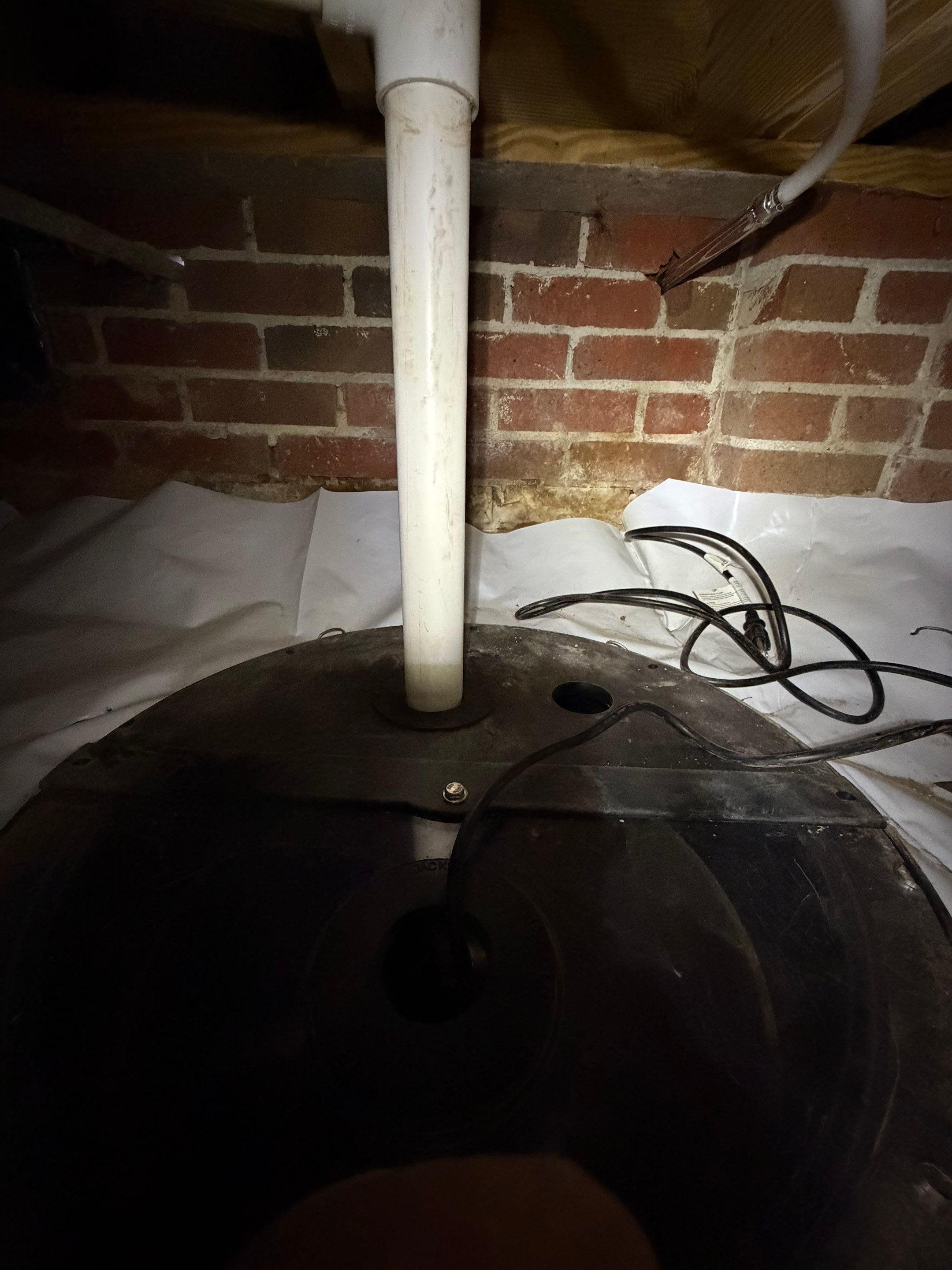 Project in Smithfield by Patriot Crawl Space Repairs