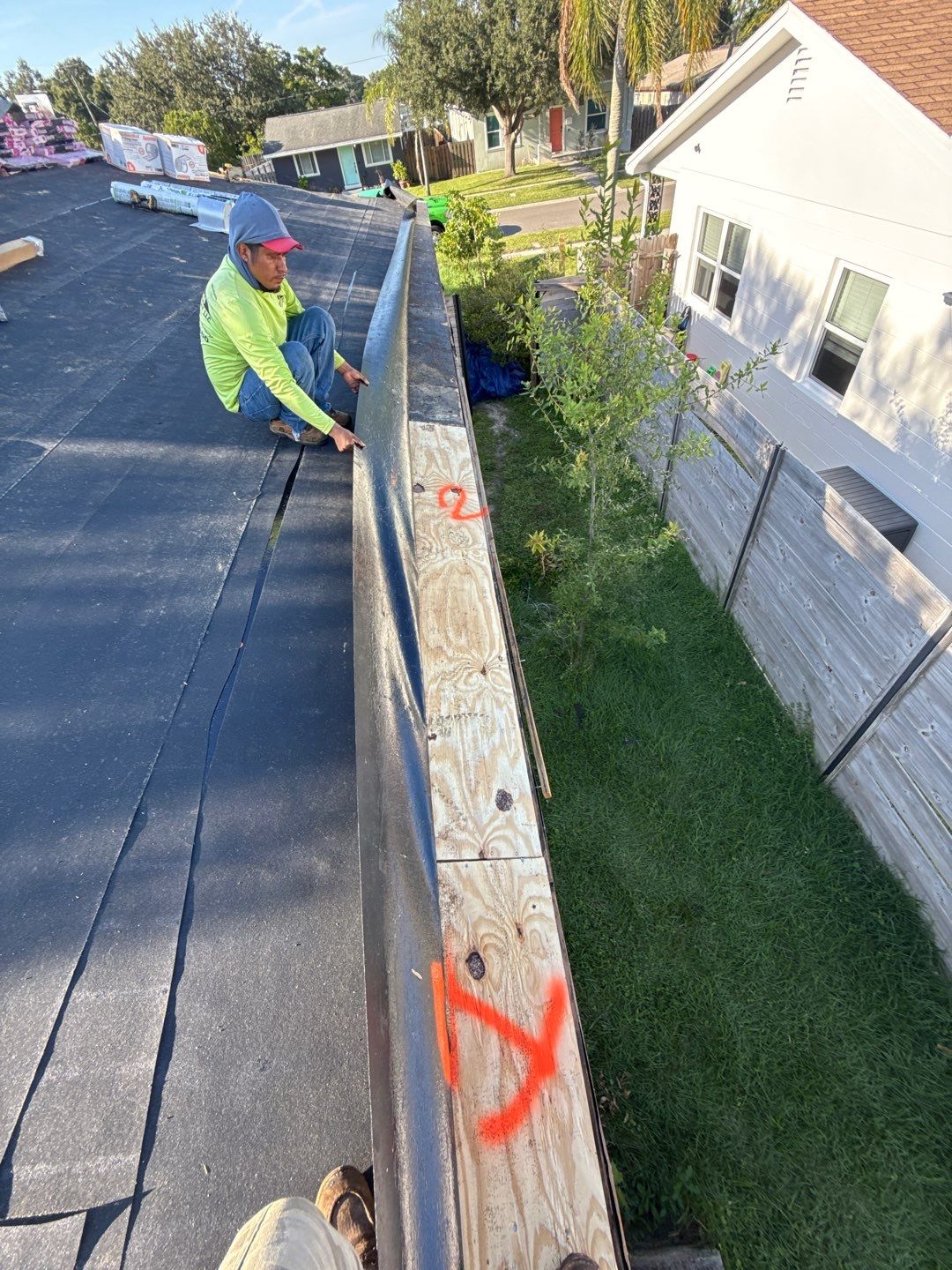 Project in St. Petersburg 33703 by Mitchell Roofing Company LLC