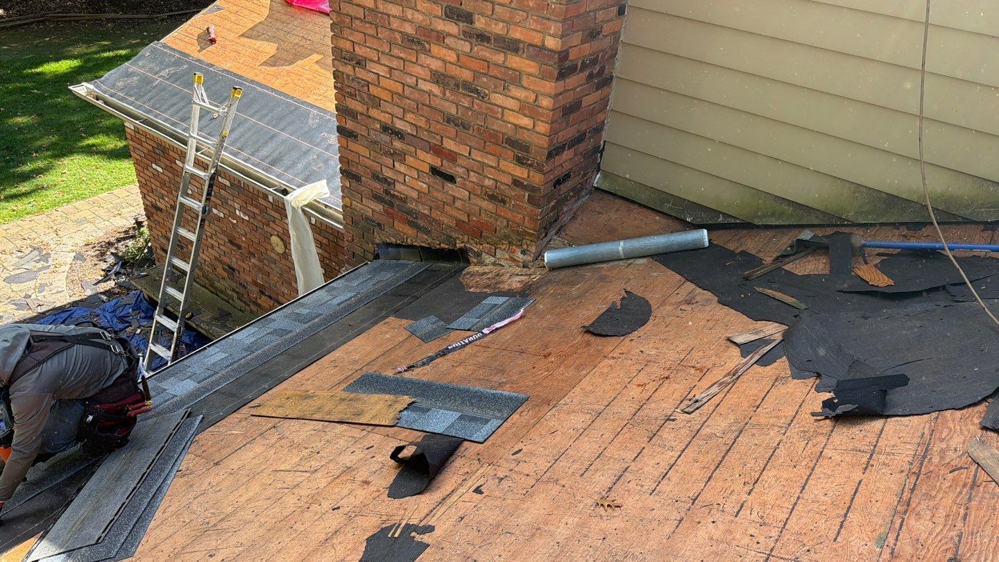 Roof Replacement using Owens Corning Slatestone Gray by 180 Contractors