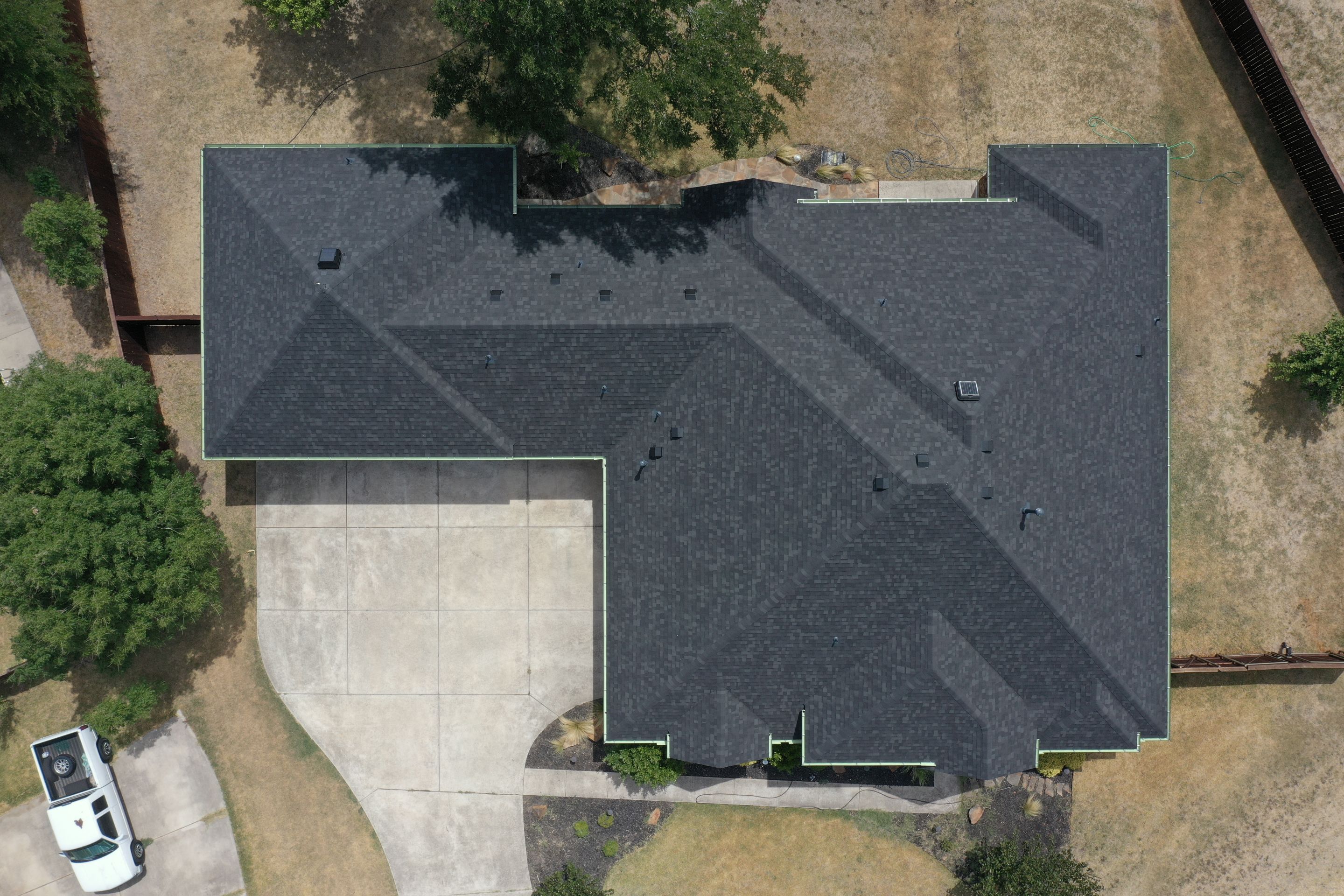 Residential Roof Replacement using OC by Action Exteriors Austin