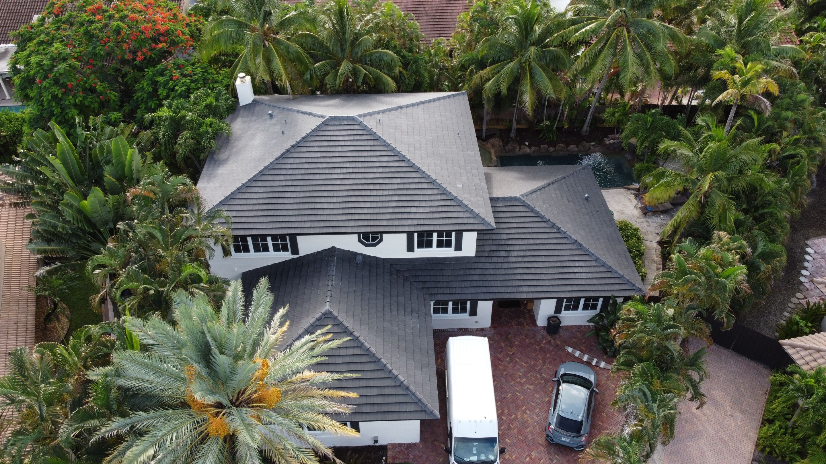 Residential Roofing Installation using Eagle Roofing Tile by BLUES BROTHERS CONSTRUCTION CORP