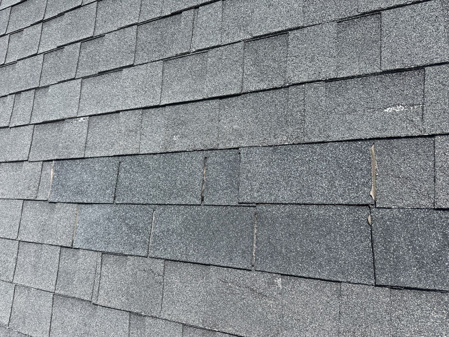 Hail Damage using Owen's Corning Duration (Lifetime) Shingles by Roof Repair Company