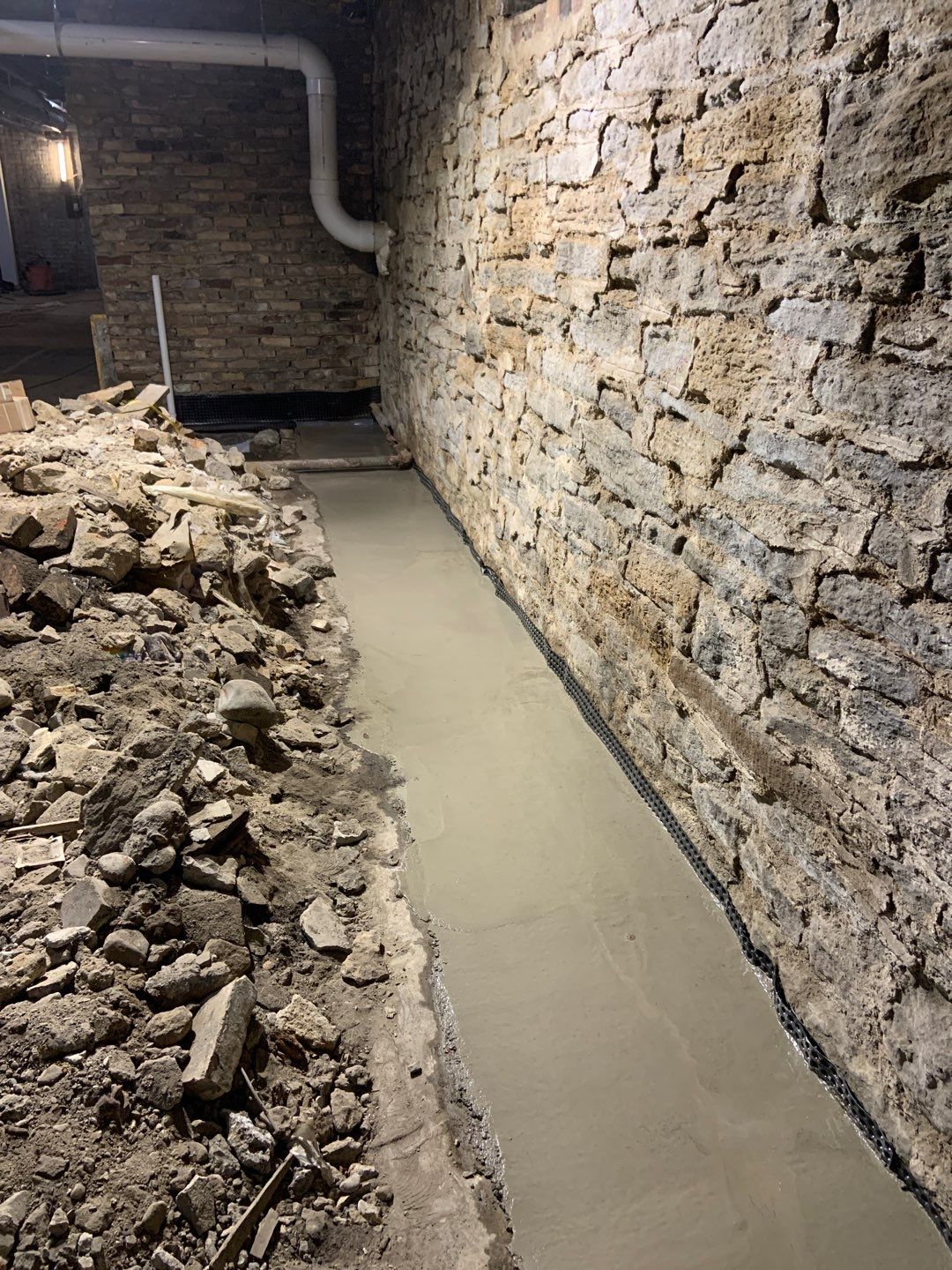 Large Commercial Waterproofing in the Heart of NE Minneapolis by Waterproofing Northeast