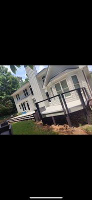 Multi-Level Deck and Residential Exterior Painting in Kennesaw