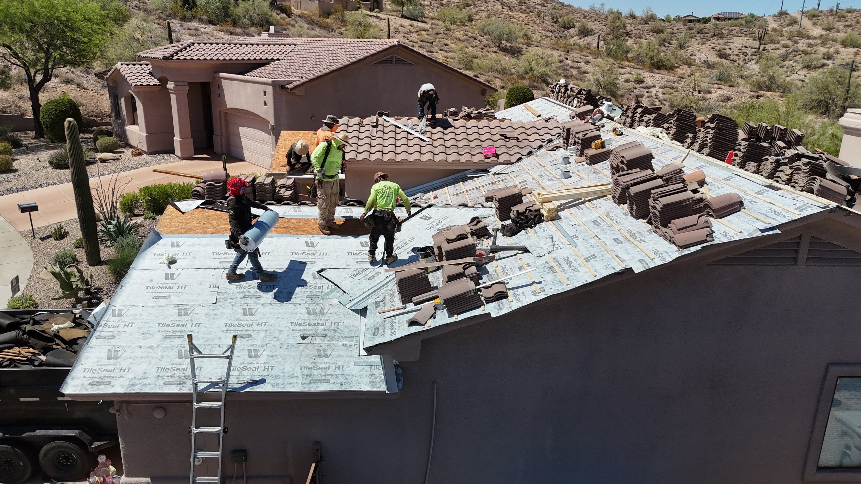 Project in Fountain Hills, AZ by Saint Roofing
