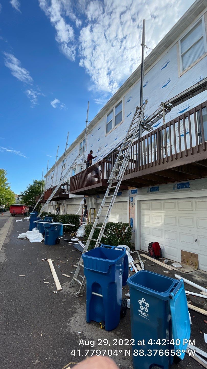 Court Yards of Orchard Valley Building 2411 by Affordable Roofing of America Inc.