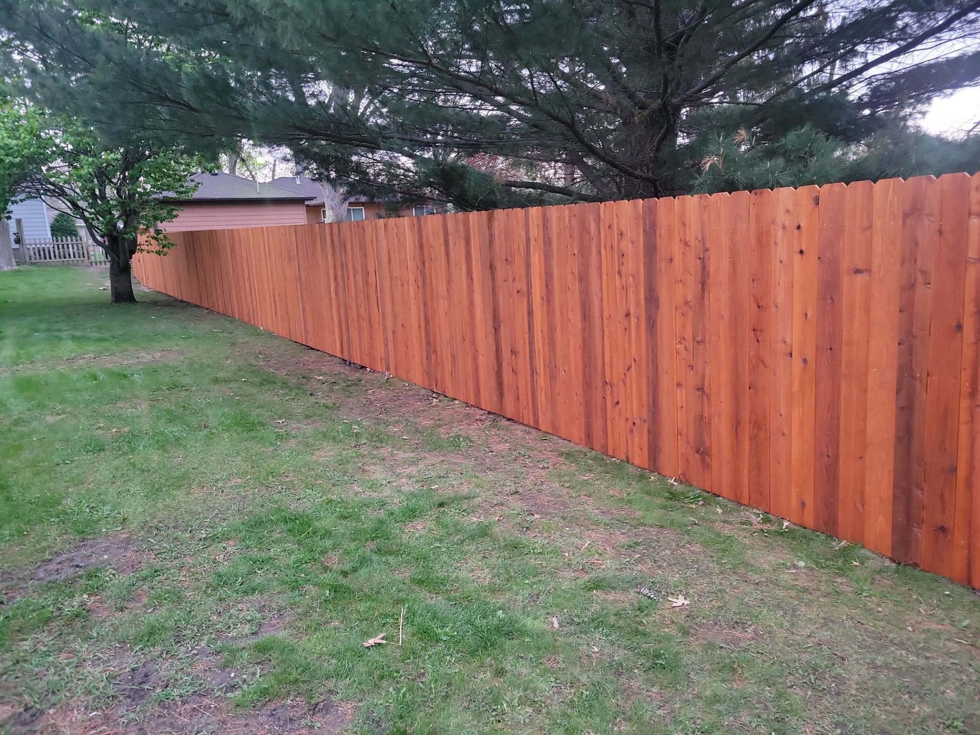 Project in Cedar Falls by Perfect Picket Fence and Stain