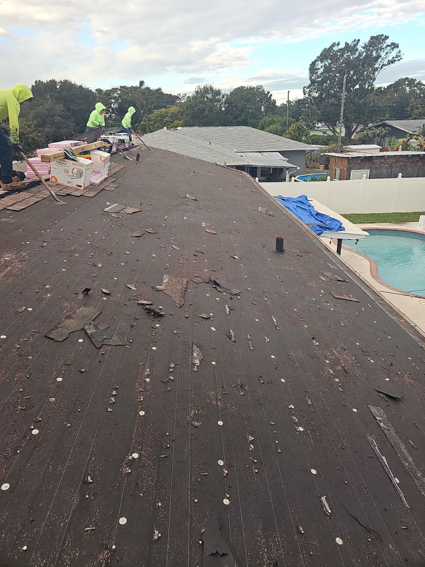 Project in St. Petersburg 33713 by Mitchell Roofing Company LLC 