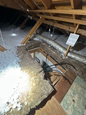 R49 Attic blow 
