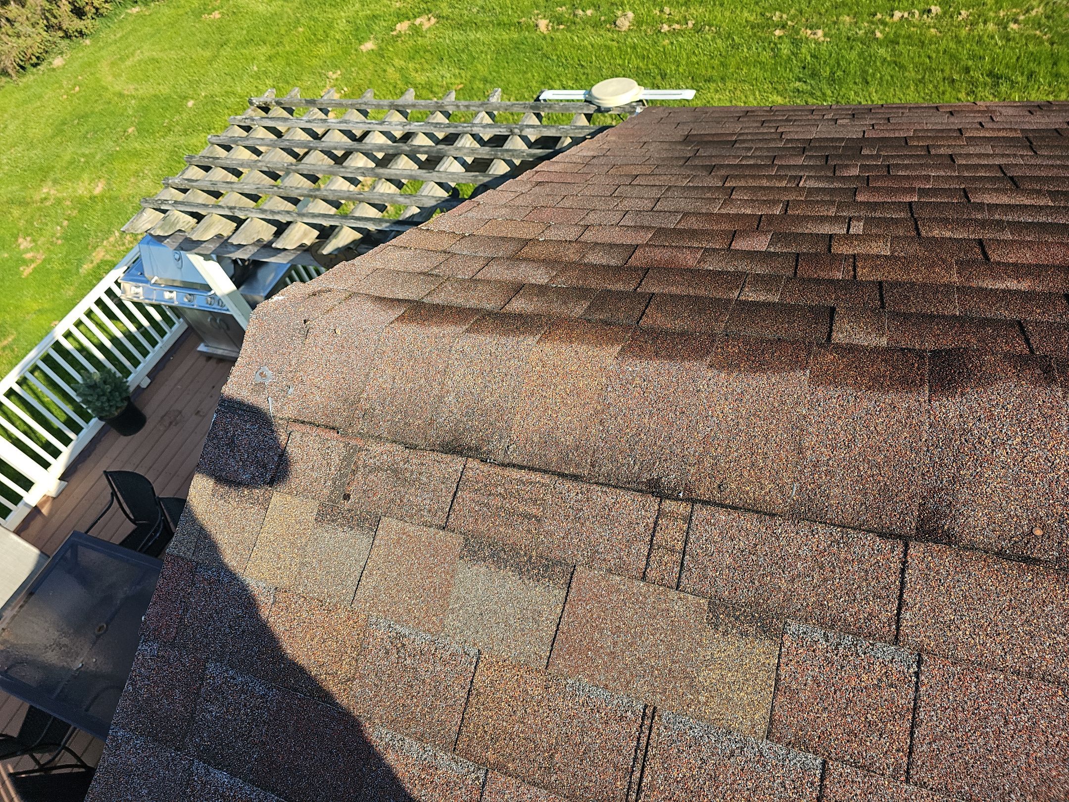 ATLAS PINNACLE COLOR: BURNT HICKORY DRIP EDGE: MUSKET BROWN by Eagle Eye Roofing