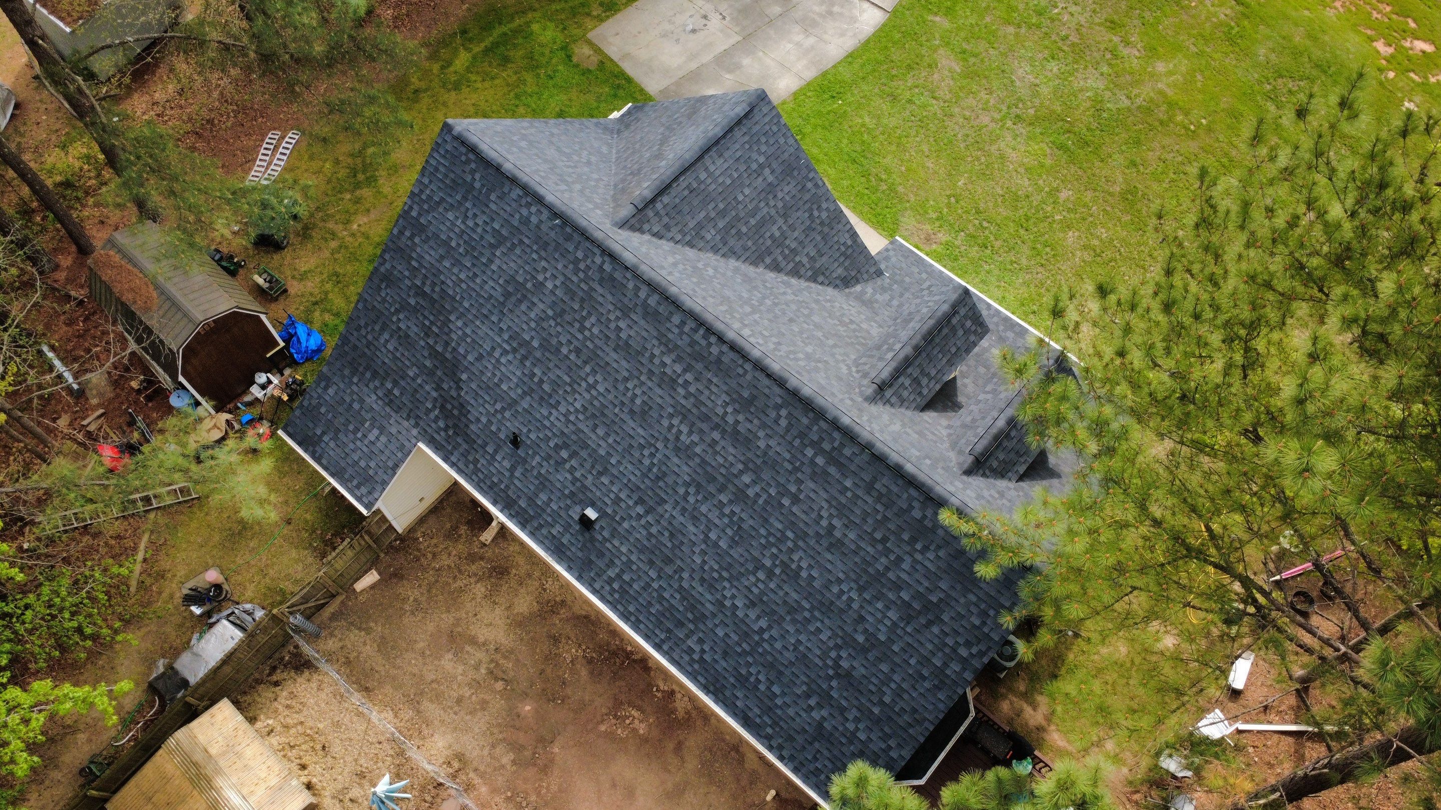 IKO Dynasty Granite Black by Alpha Sky Roofing