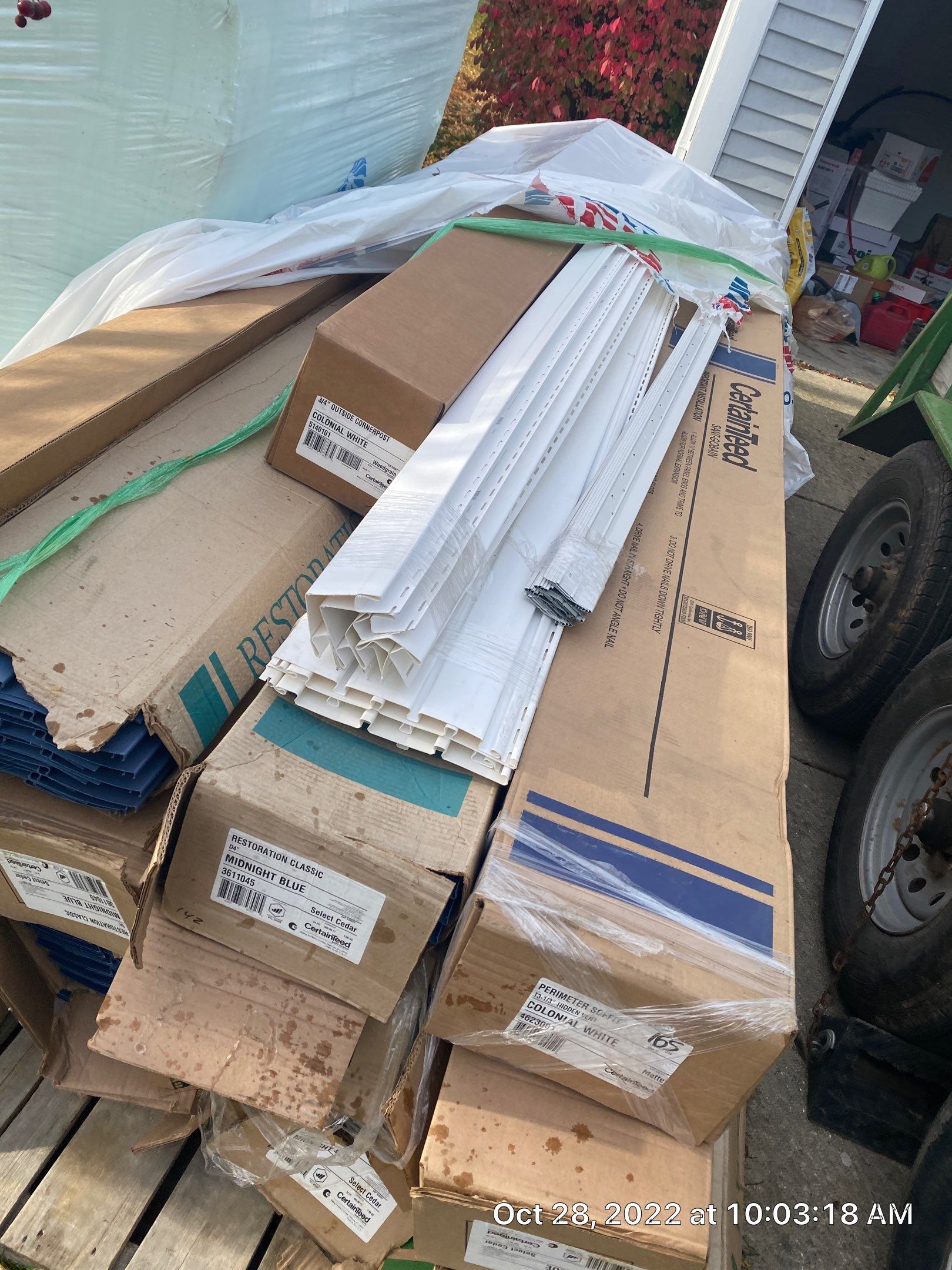 Siding Replacement using Certainteed Restoration Classic D4 Midnight Blue by 180 Contractors