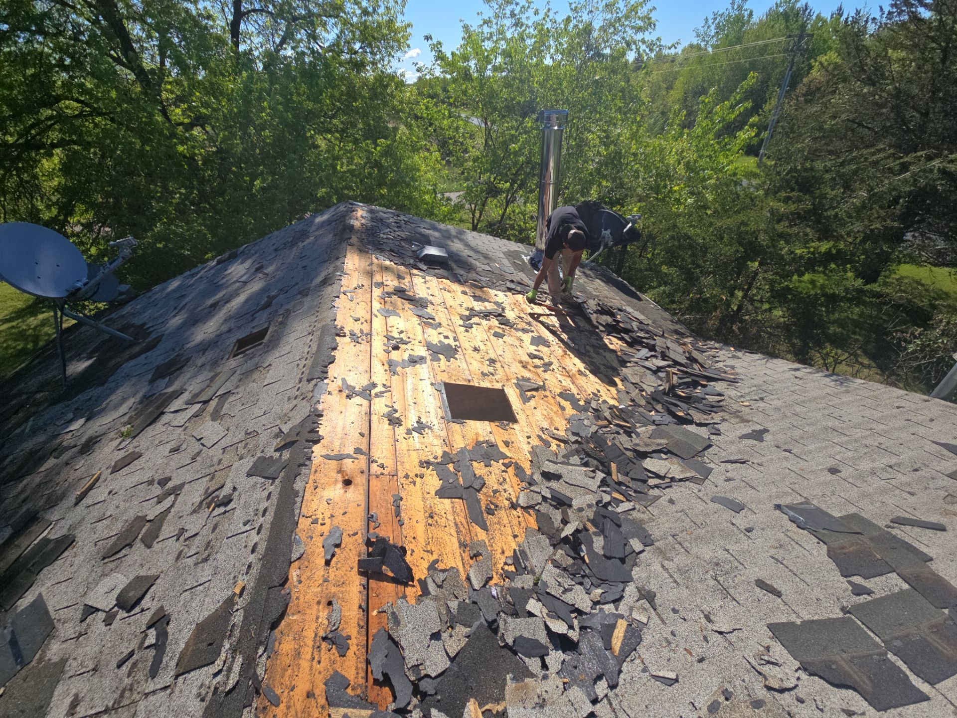 Project in Necedah by Anytime Roofing LLC 