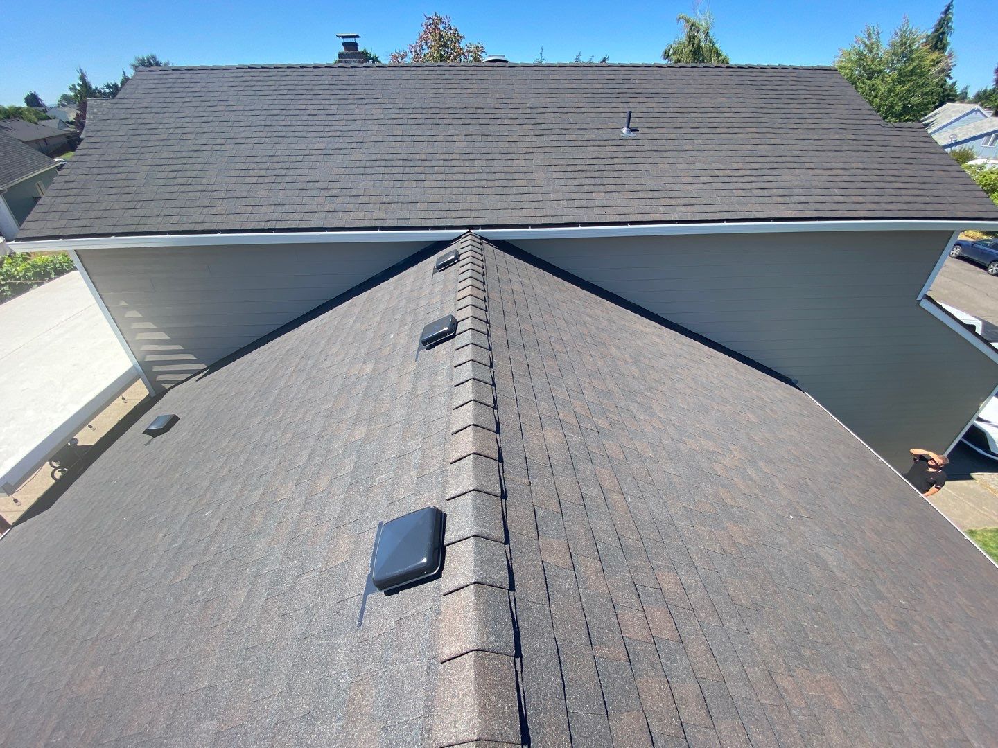 Brownwood Shingles by Reimagine Roofing