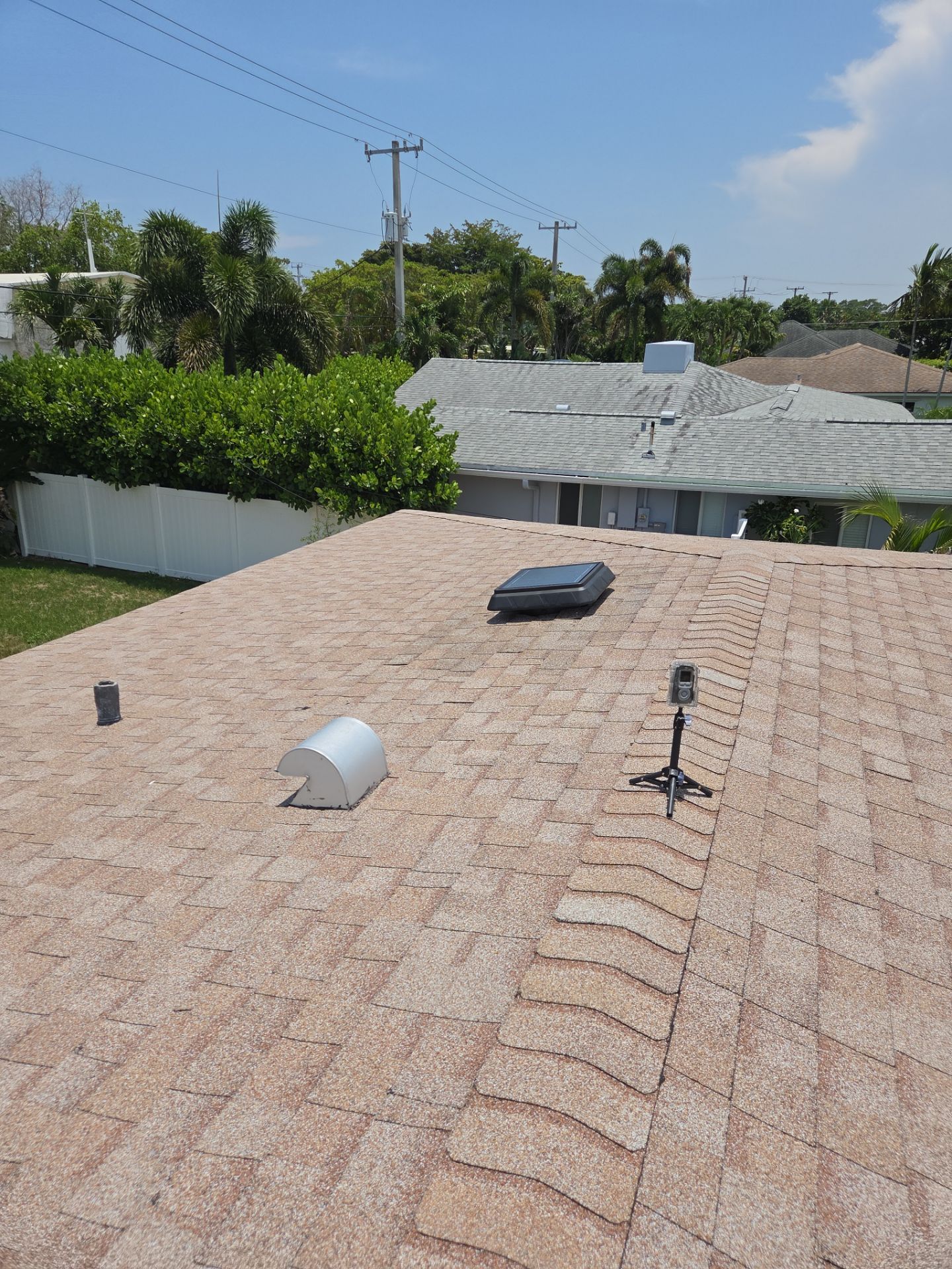 Shingle Roof Replacement and Decking Repair in Boynton Beach by Aastro Roofing
