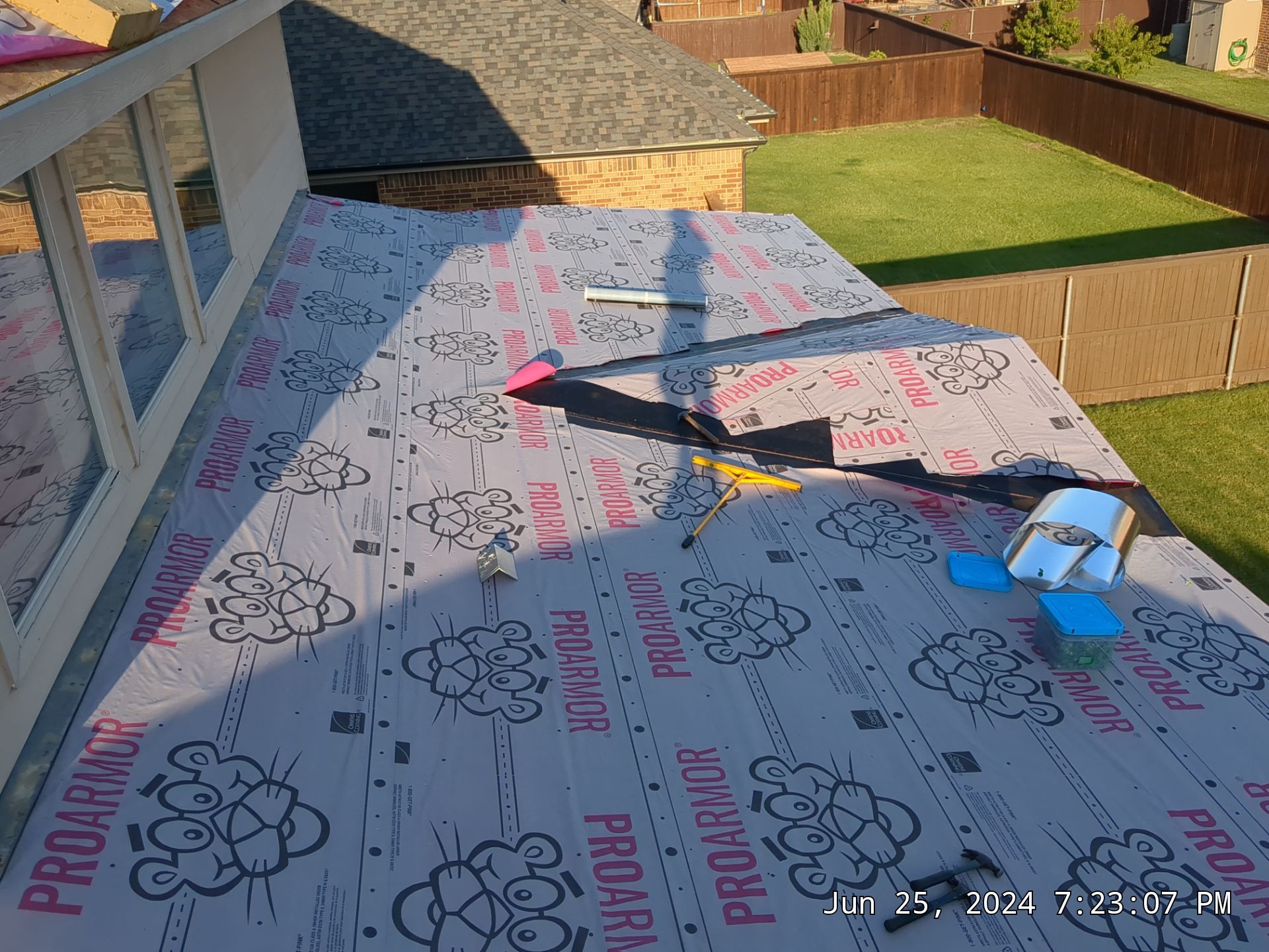 Trophy Club New Roof and Gutters by Blackforest Roofing