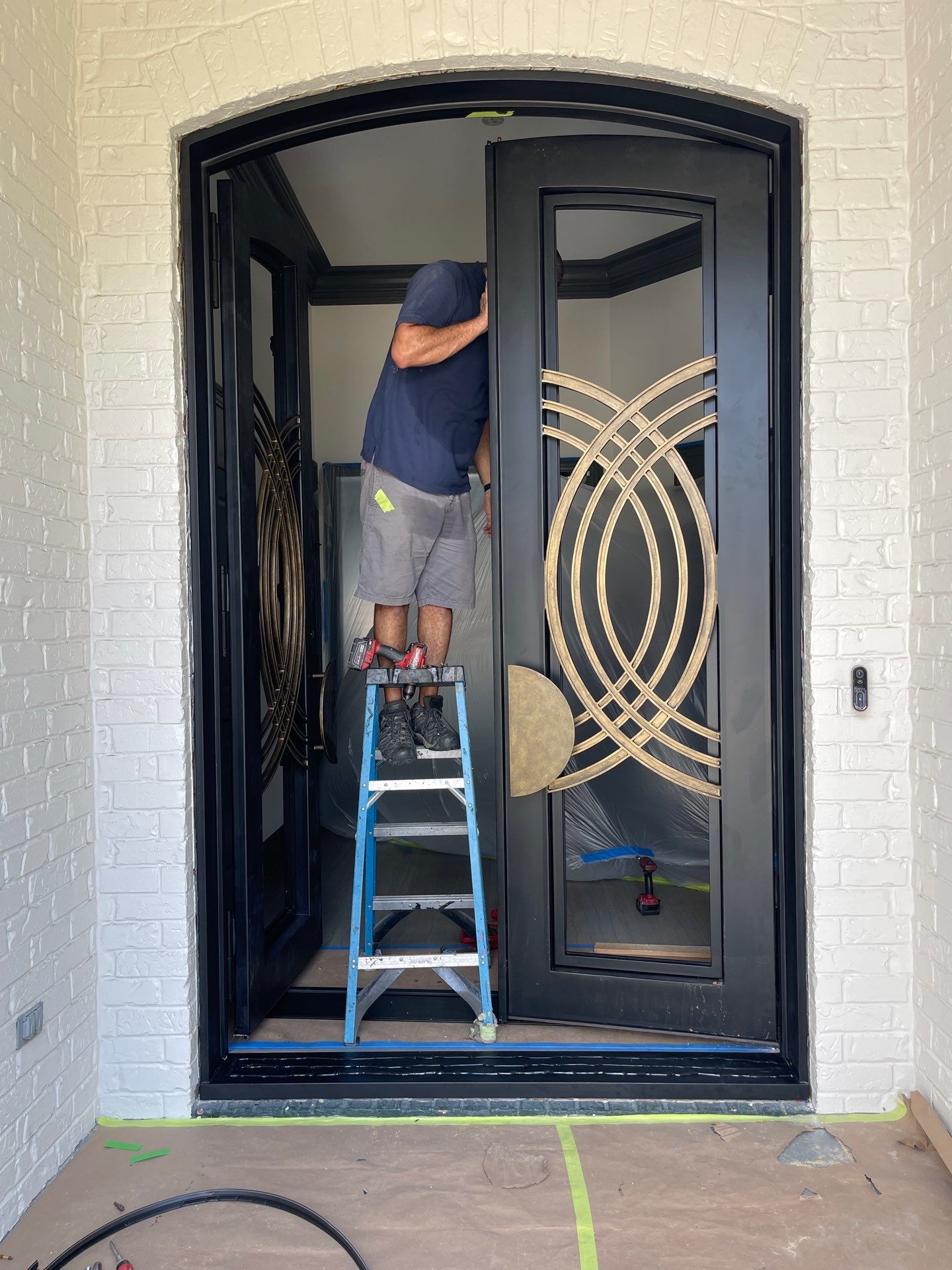 Designed to be more than an entry. by Solara Custom Living