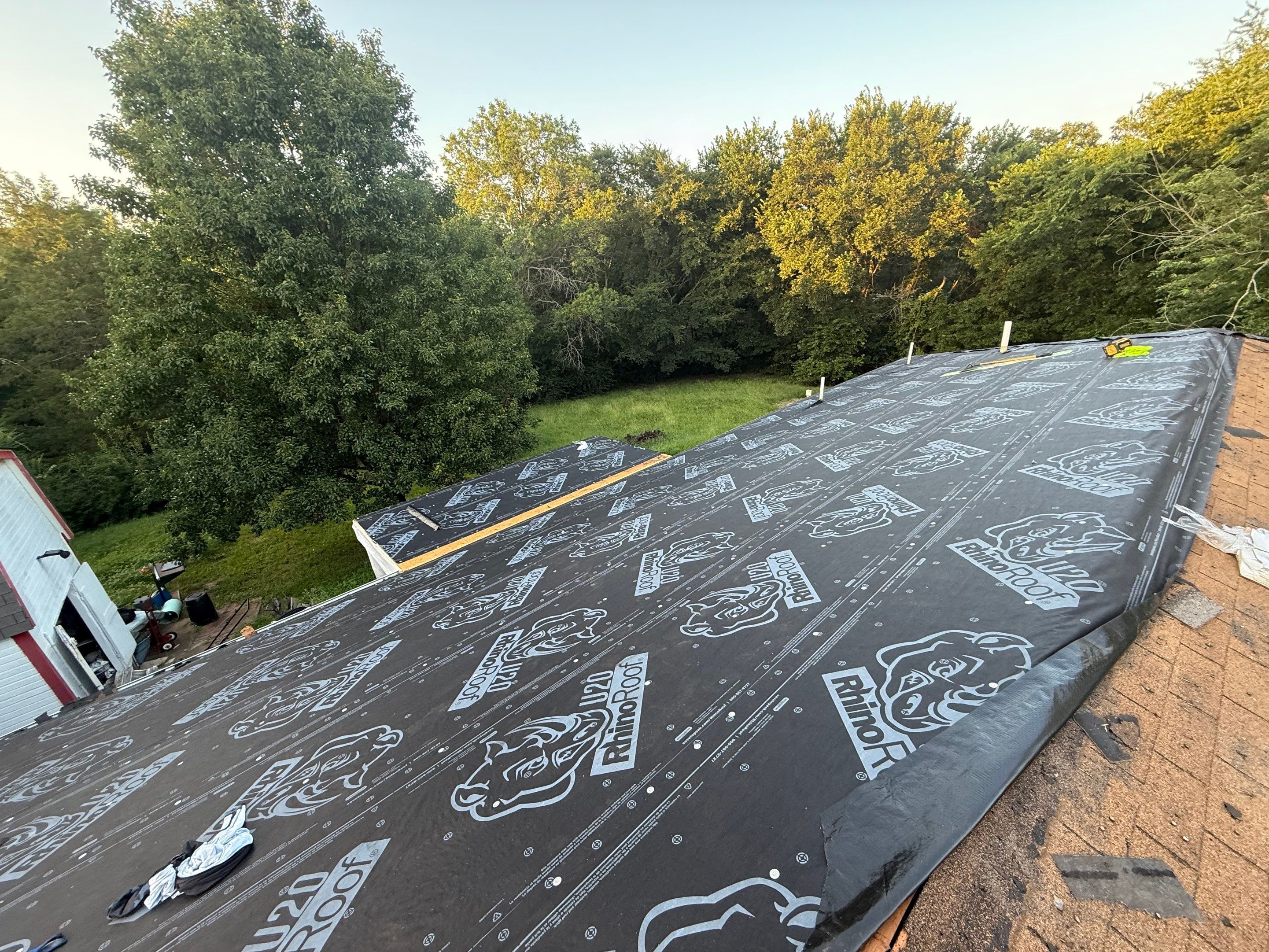2 layers tear off & installation of new architectural shingles. by In & Out Construction & Remodeling, LLC