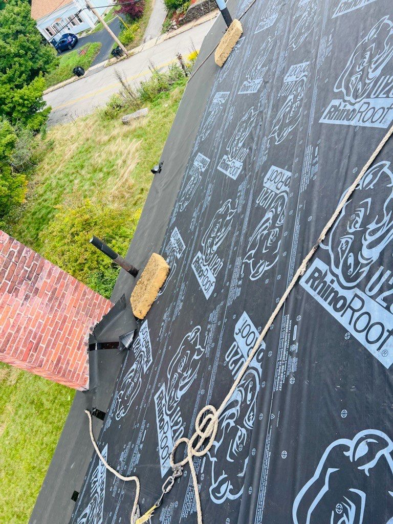 Residential Roofing Installation using Owens Corning TruDefinition by Sensible Home Solutions