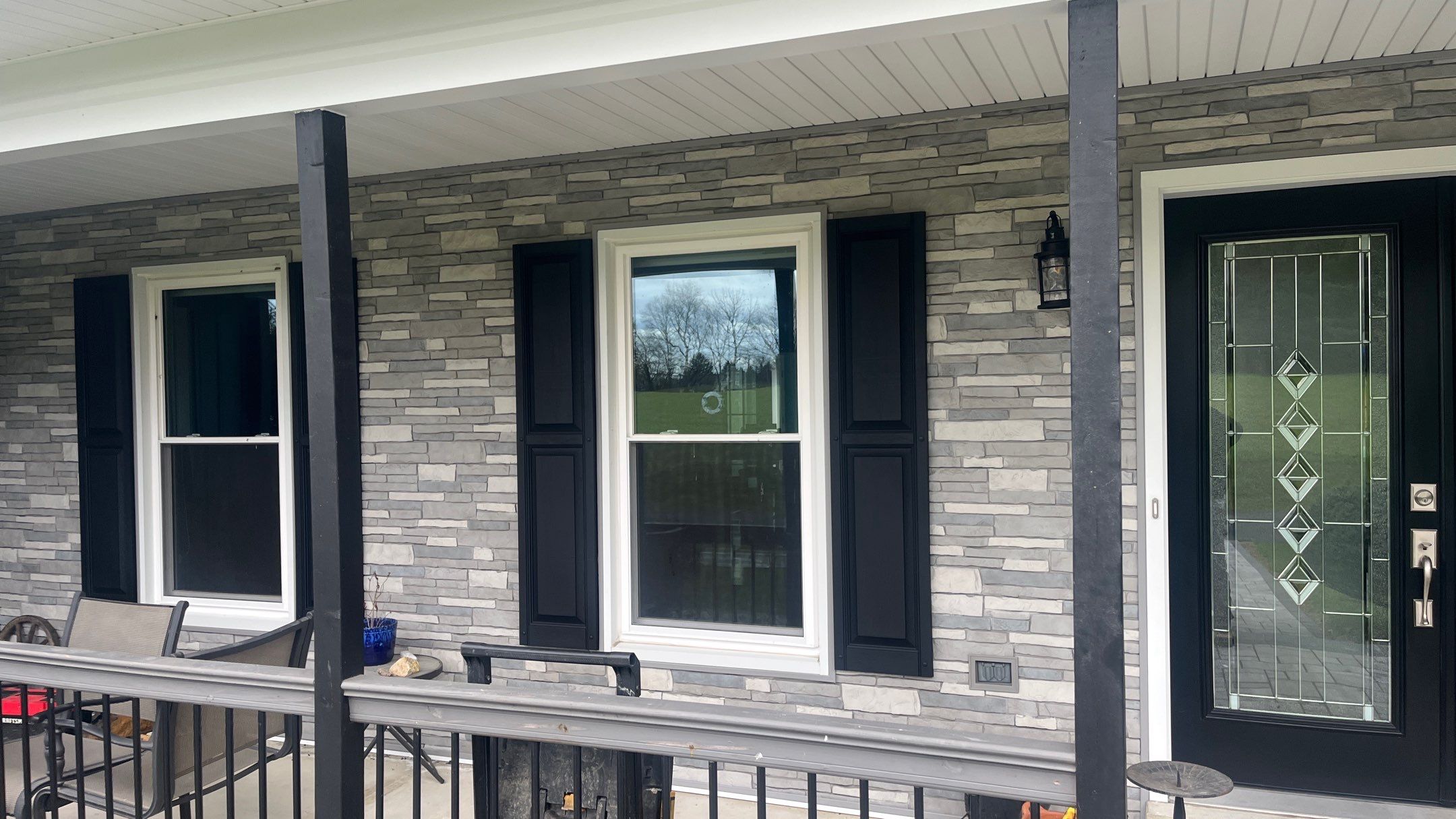 siding gutters soffit fascia shutters capping  from sales to installation by Aspen Home Improvements