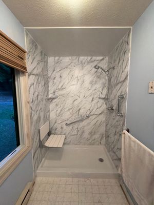 Tub to Shower