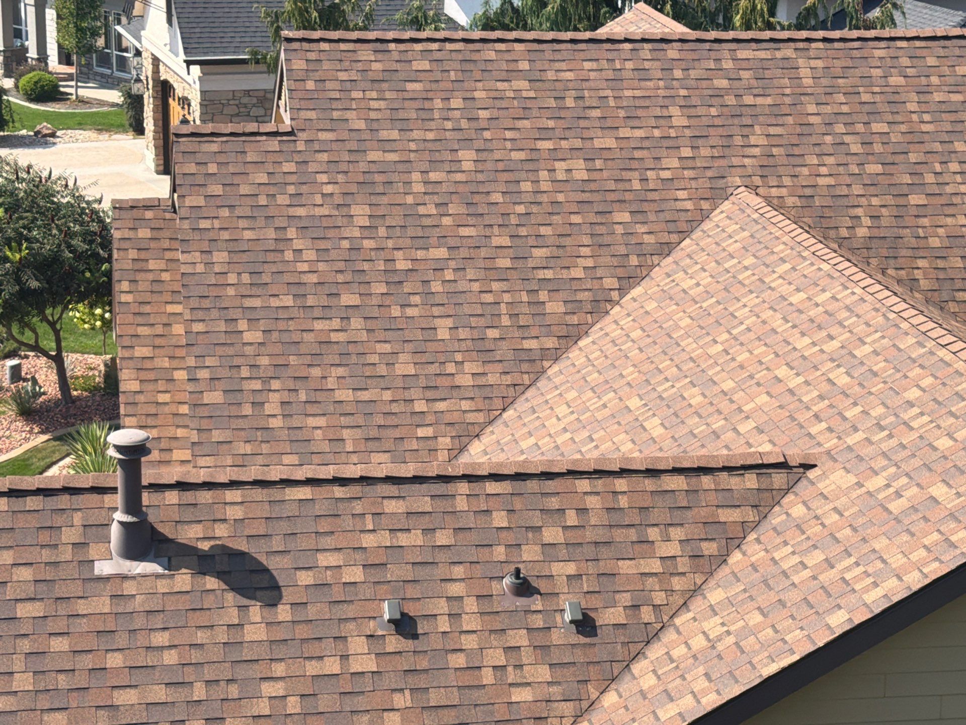 Residential Roof Replacement and Attic Structural Repair in Eagle by Olive Roofing