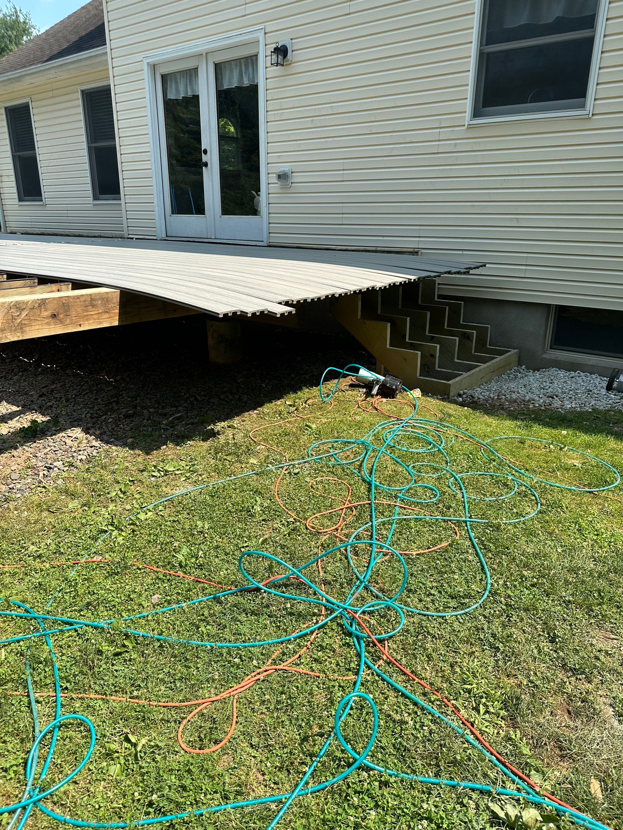 New Pool Deck IN Flemington by deck guardian