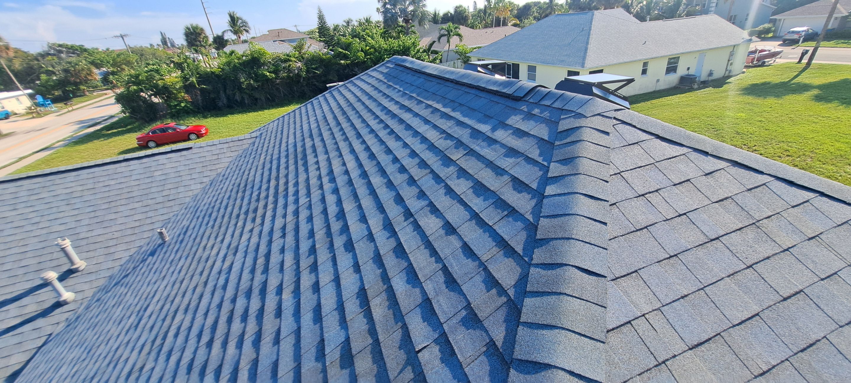 Shingle Reroof Replacement Cocoa Beach FL by Pinnacle Roofing Group