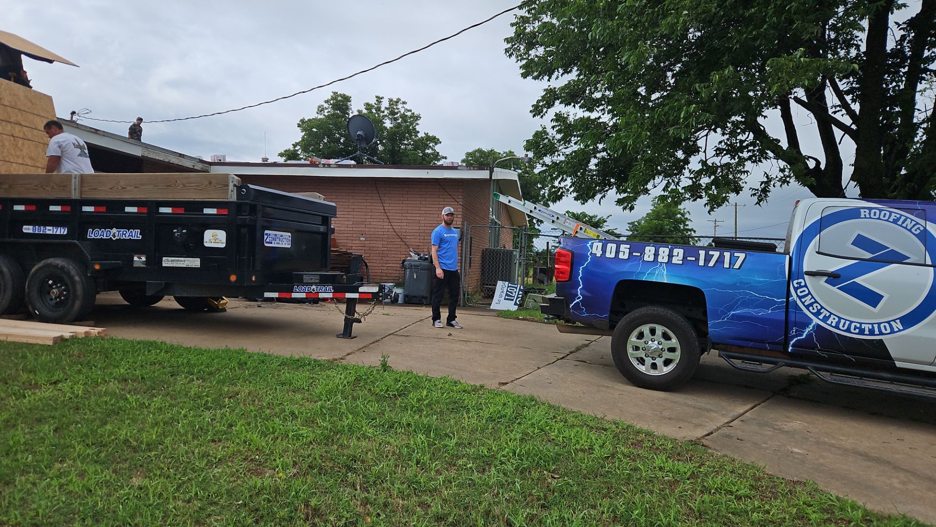 Project in Geary by Z Construction & Roofing, LLC