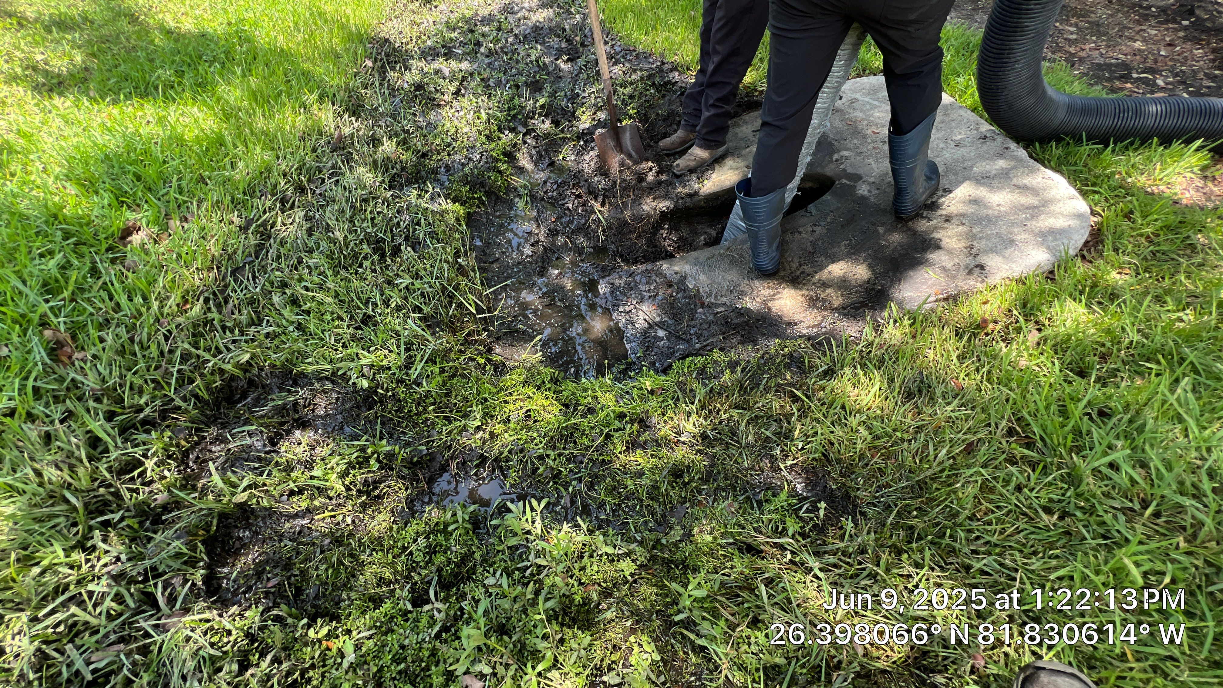 Pelican Landing Beach Parking Lot Stormwater System Maintenance by Don Mar, Inc. Storm Water Solutions