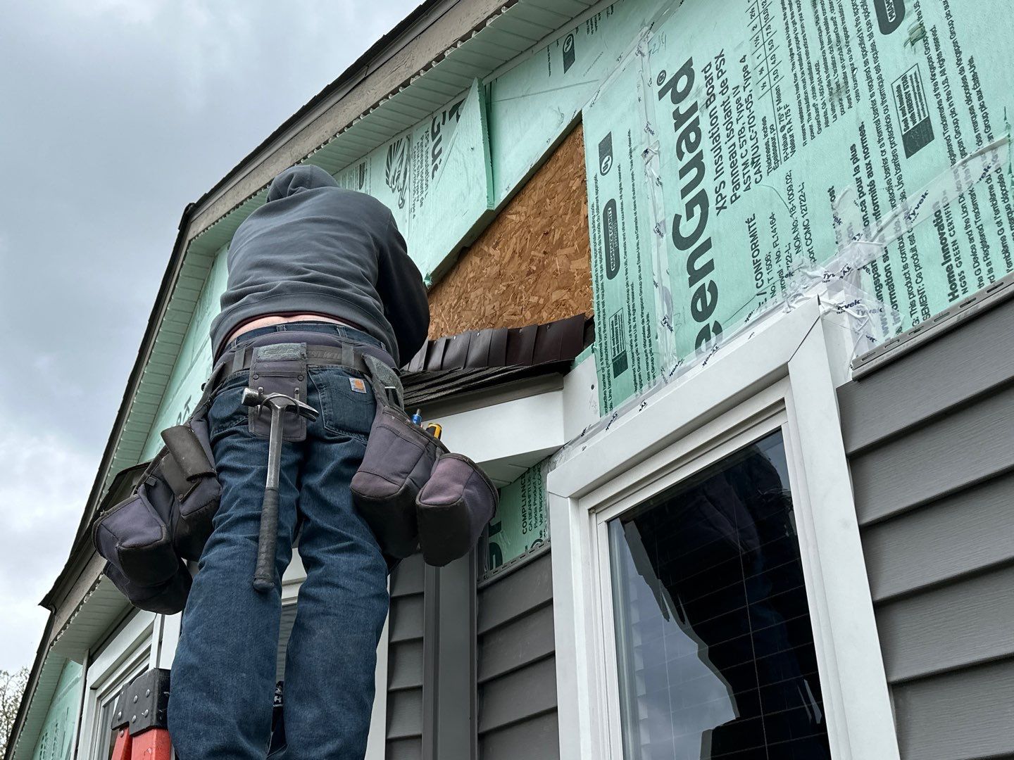 Siding Replacement using Certainteed Classic Restoration D4 by 180 Contractors