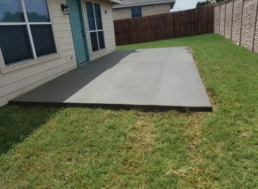 New Patio Addition for a current Client by First United Roofing & Construction