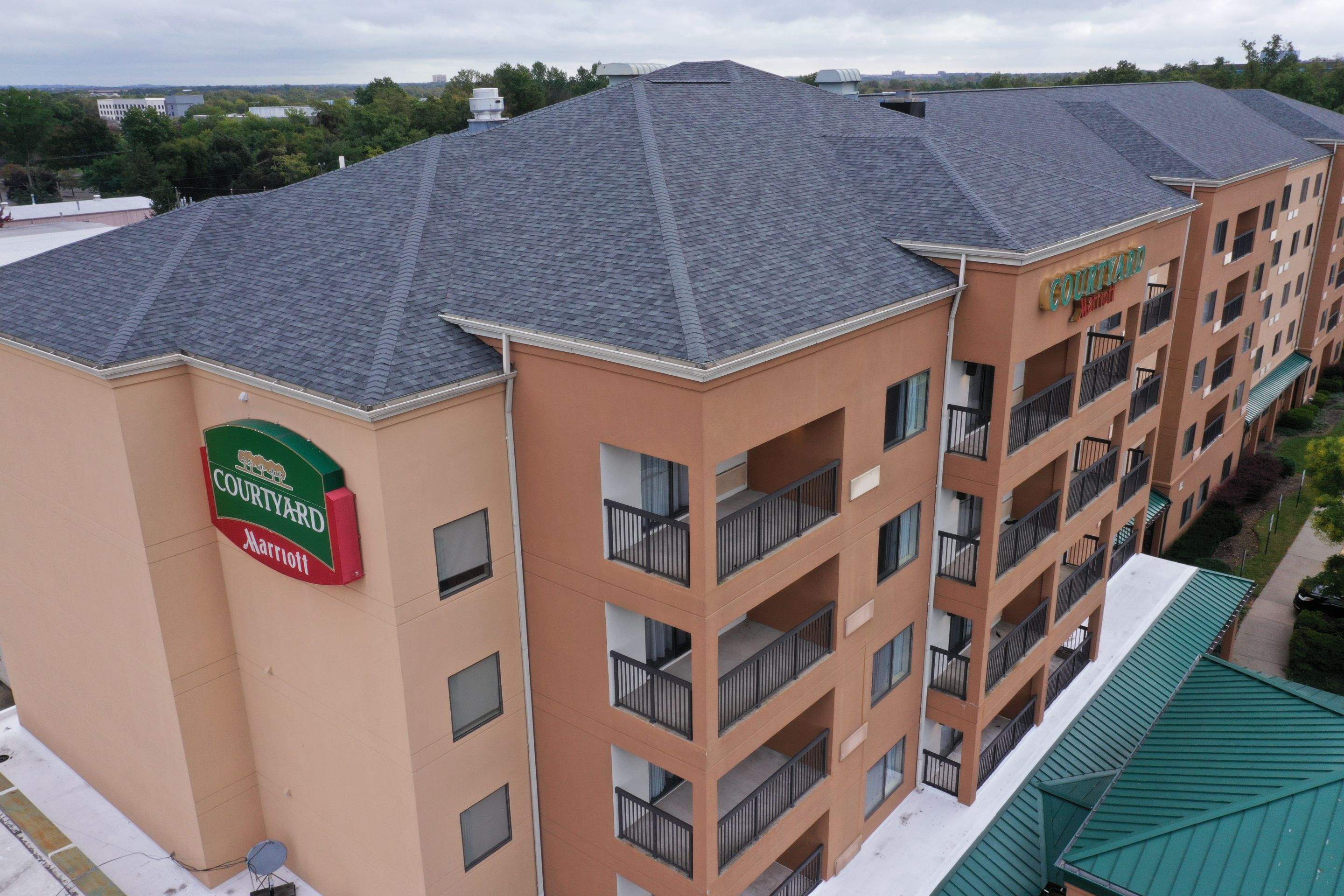 Commercial Roofing Installation using Owens Corning Duration by All Site Roofing