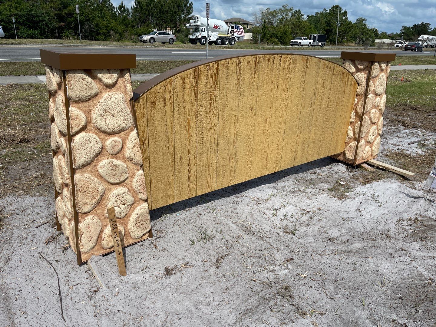 Monument Sign for Johnson Springs by SignCrafters