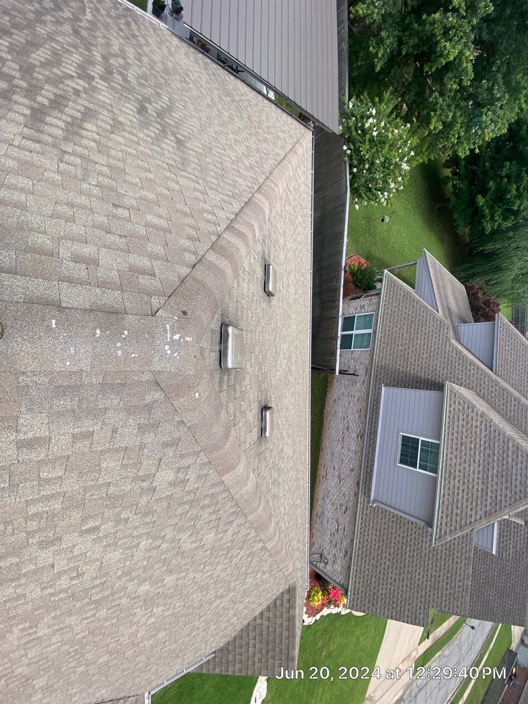 Hail Roof inspection in Jenks by Decor Roofing & Restoration