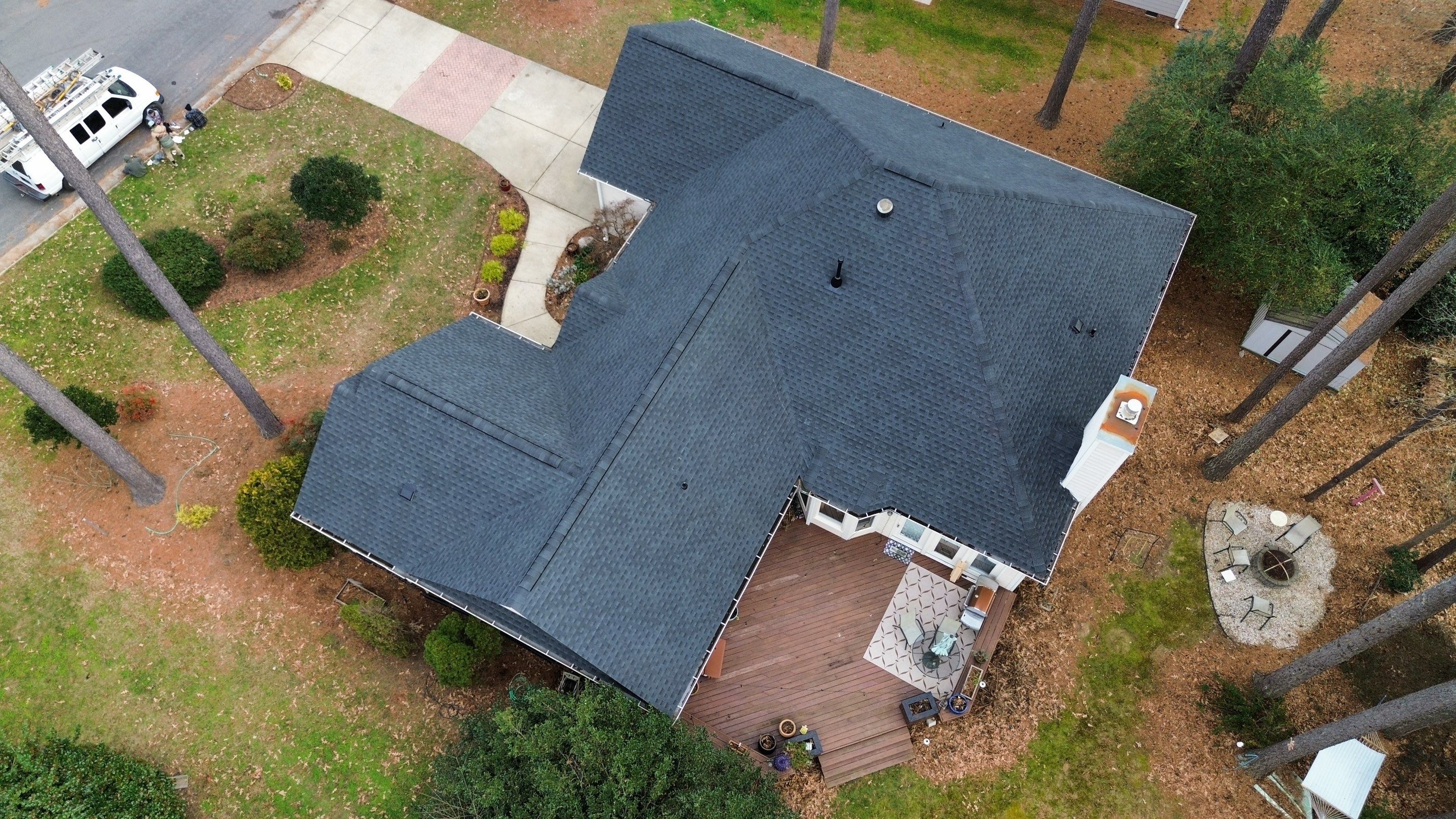 GAF HDZ Charcoal by Skybird Roofing