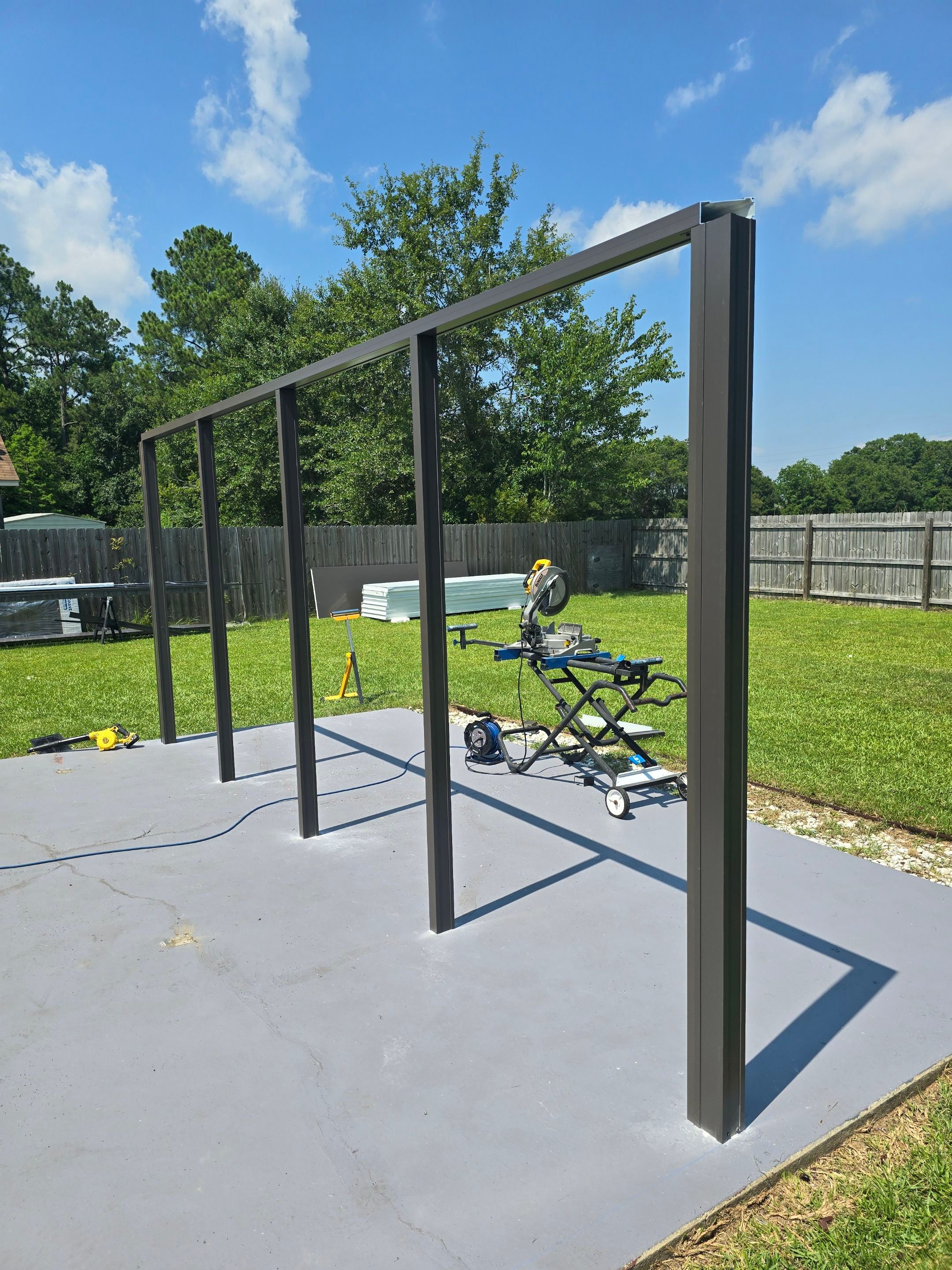 Screen Room Using Colorbeam by Titan Sunrooms