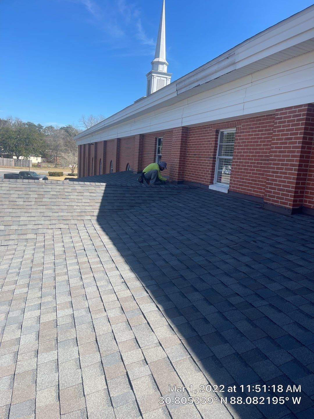 Commercial Roofing Installation using Roof Replacement by American Roofing & Construction LLC