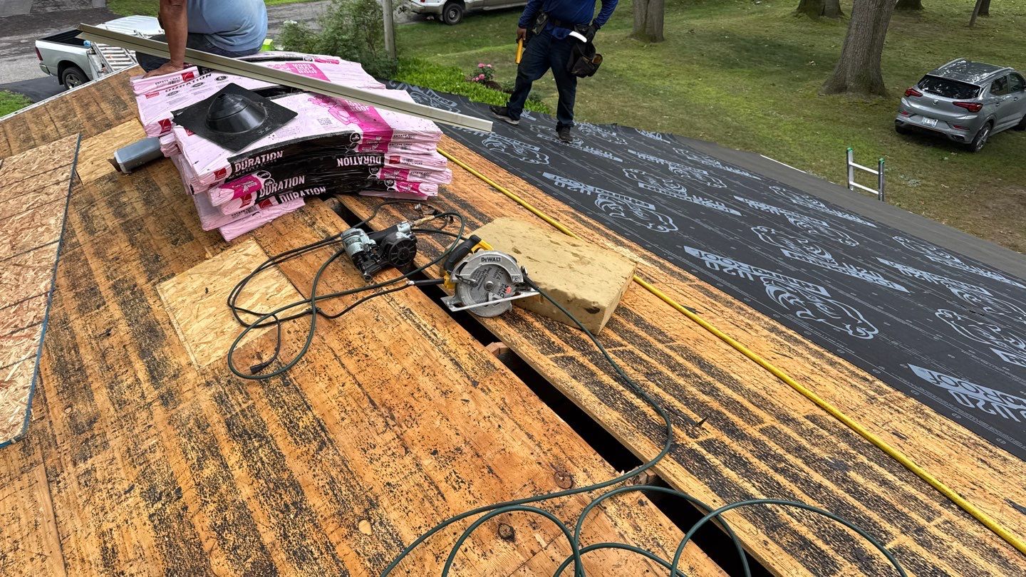 Roof Replacement using Owens Corning Estate Gray by 180 Contractors