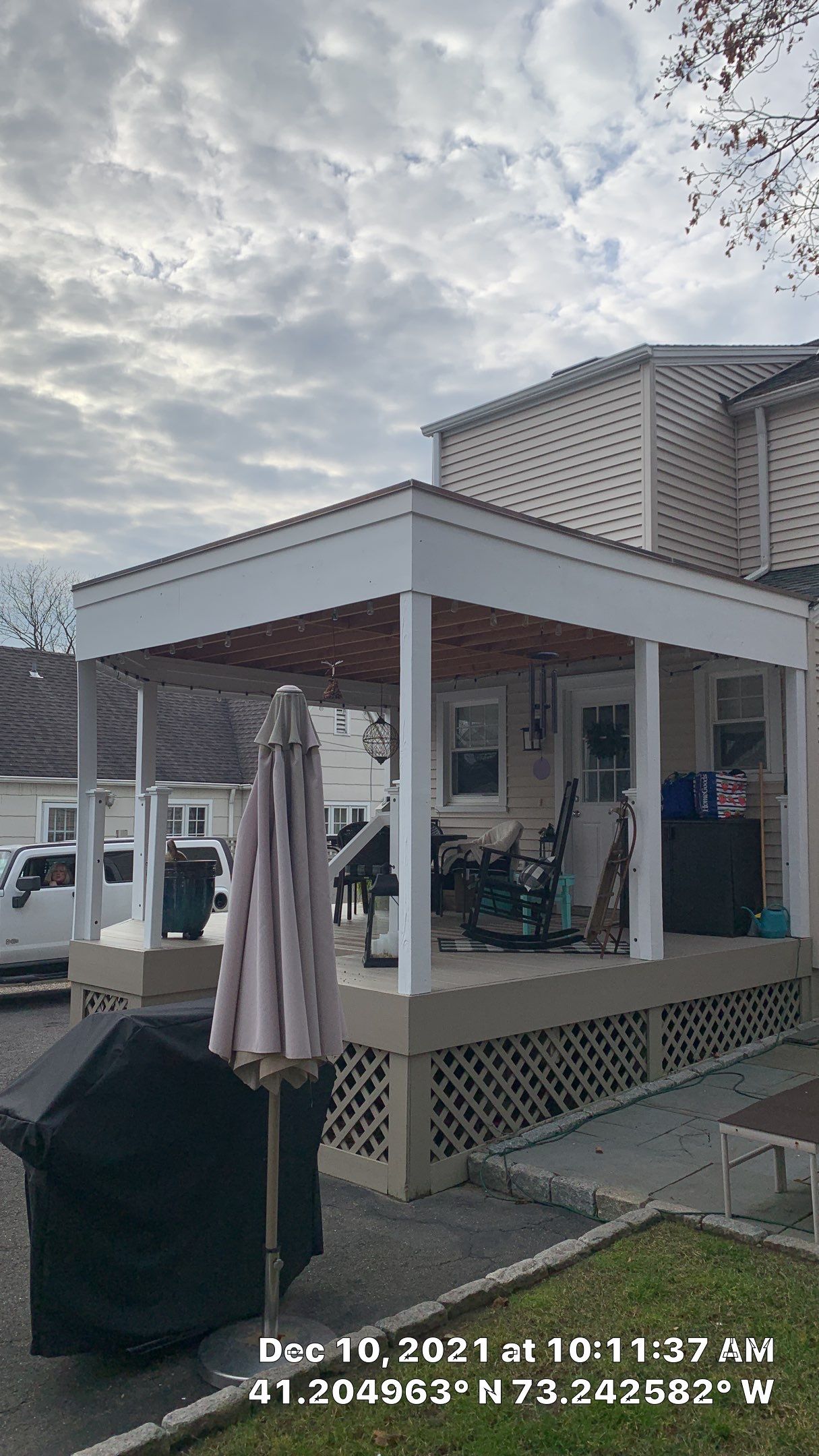 Gutter Installation using White gutters by A Plus Exterior