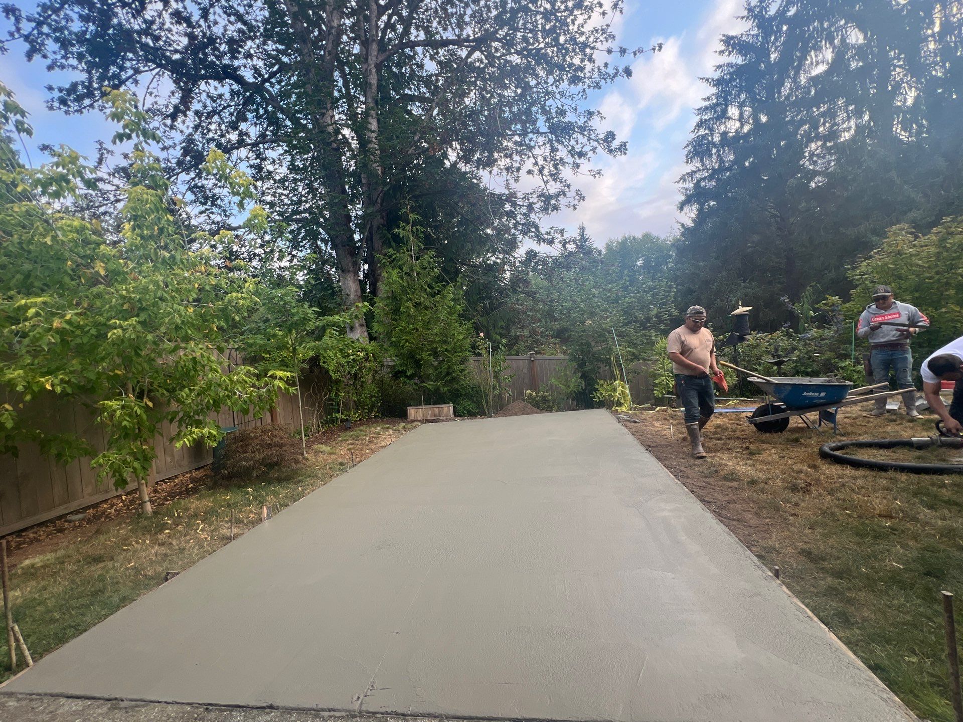 Wayne | Concrete Patio by Jireh Asphalt & Concrete Inc 