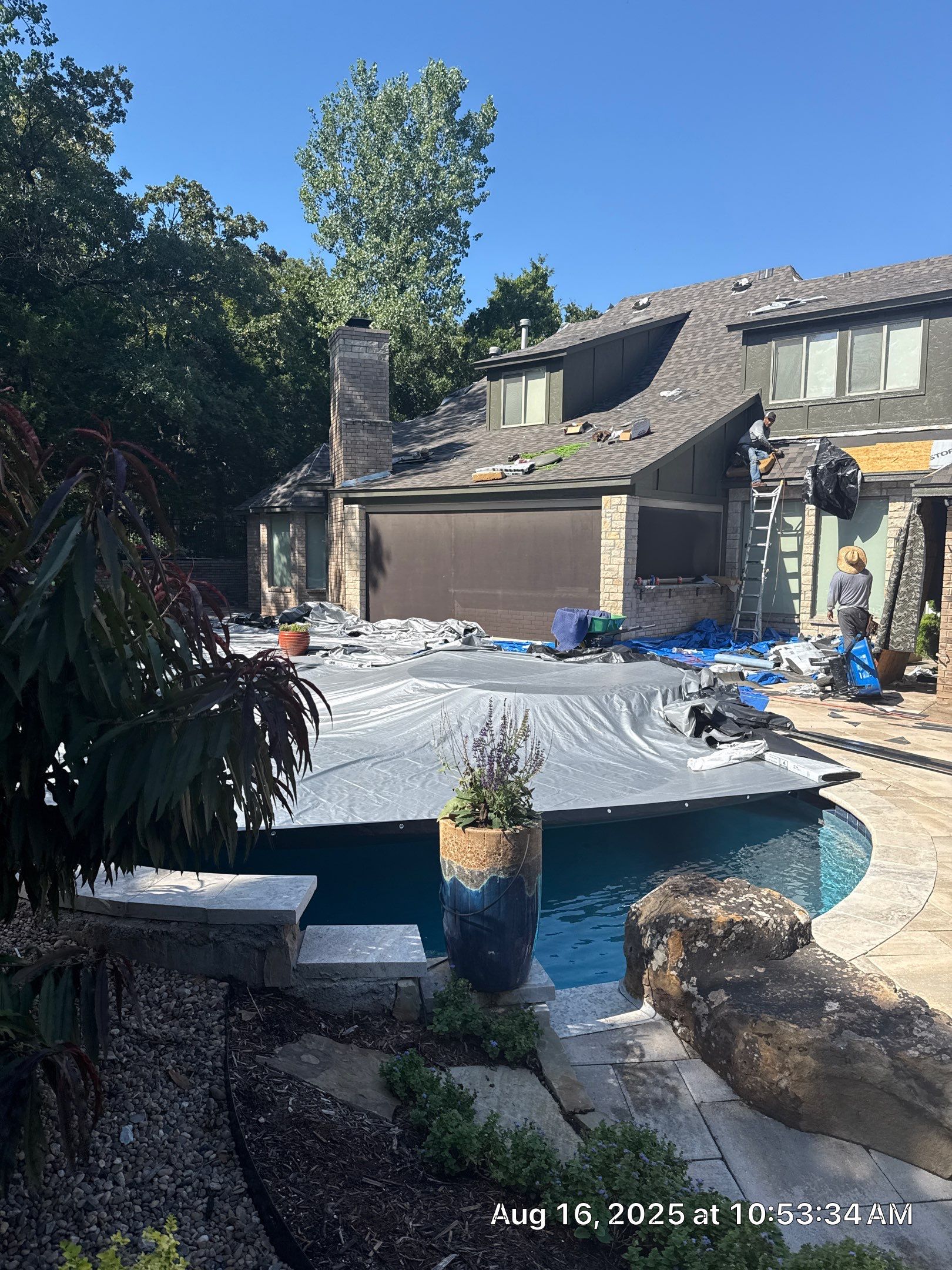 Residential Roofing Installation using IKO by Castillo Roofing