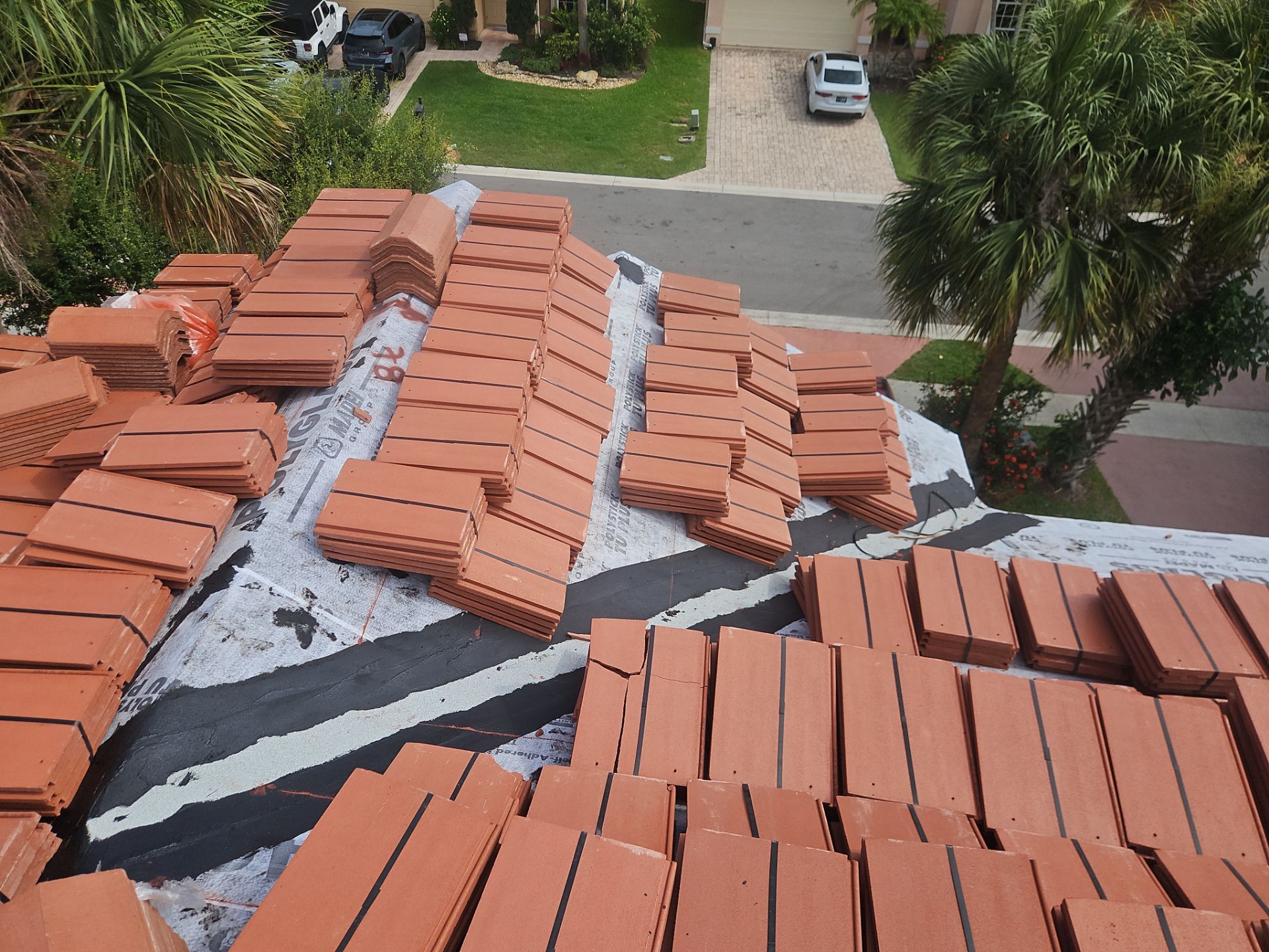 Residential Roofing Installation using Eagle Roofing Tile by BLUES BROTHERS ROOFING