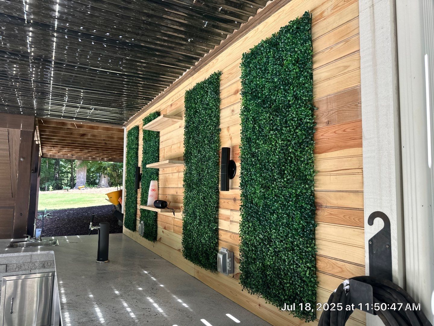 Wood and Concrete Deck using Wood and Concrete Sealant with PolySand by DuraSeal