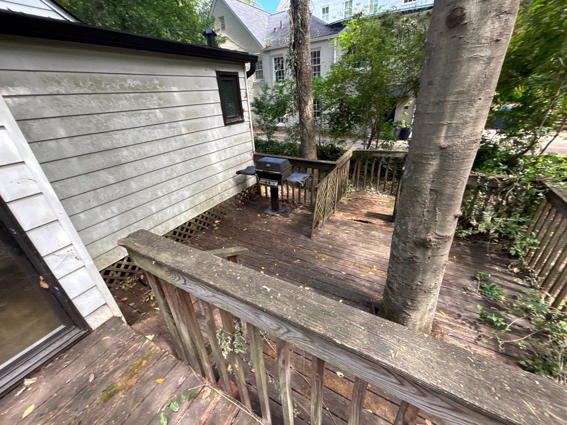 Pressure Treated Pine Deck Build in Atlanta, GA by Nelson Exteriors
