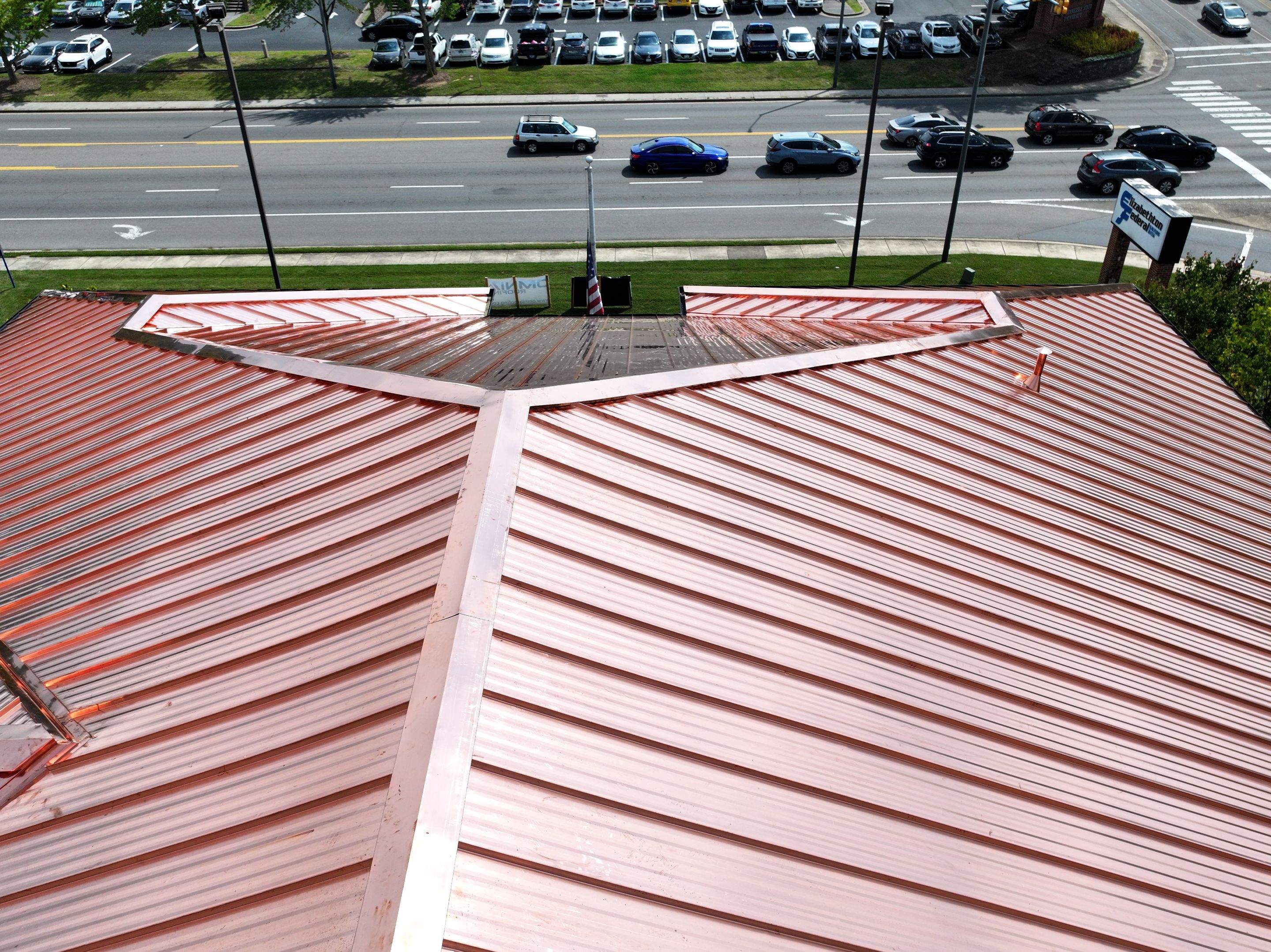Elizabethton Federal Bank - Real Copper by Omnia Roofing