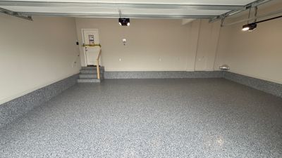 A Beautiful Comet Flake Floor