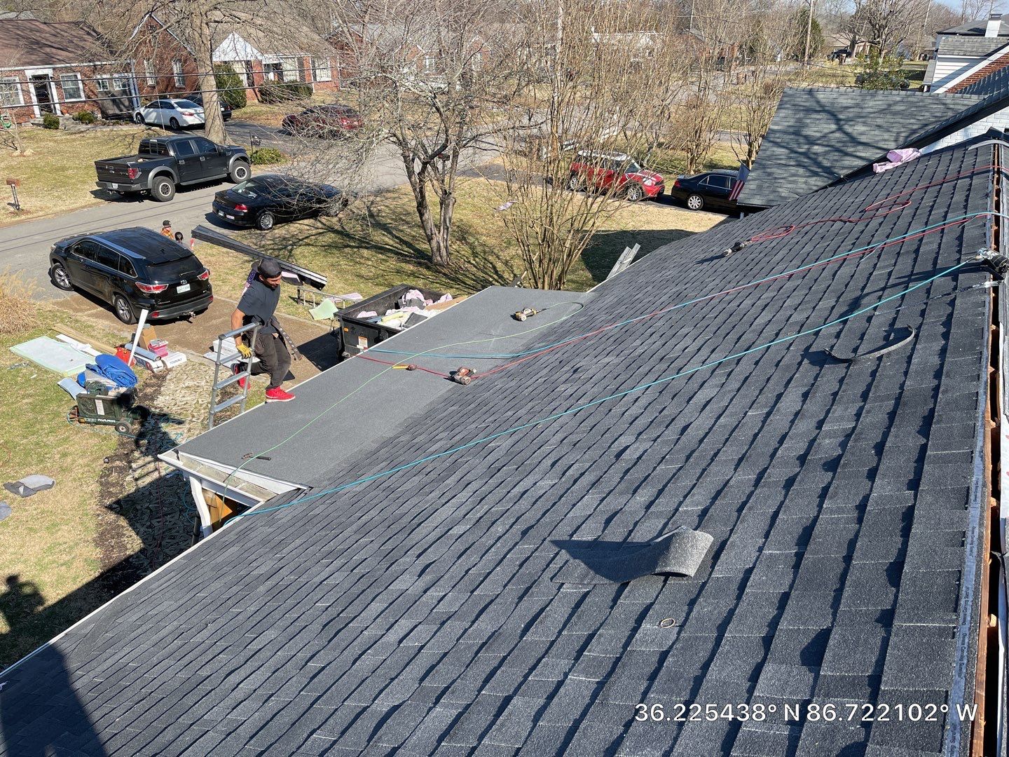 Residential Roofing Installation using Owens Corning Duration Shingles Roofing System by Undersun Roofing 